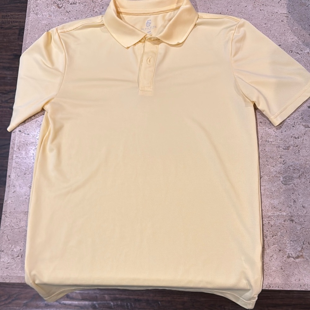 Class Club Yellow Polo Shirt Classic Short-Sleeve